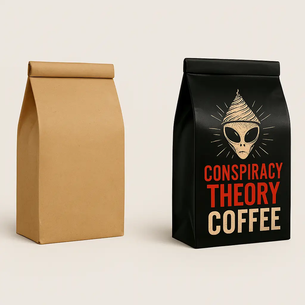 Small Batch Private Label Coffee Roasting & Branding 1 Small Batch Private Label Coffee Bag