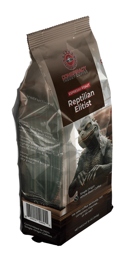Reptilian Elitist single origin espresso roast coffee