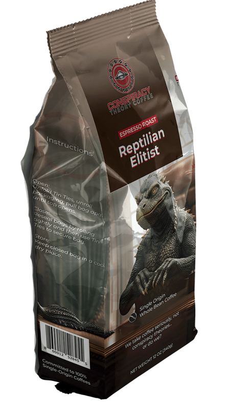 Reptilian Elitist single origin espresso roast coffee