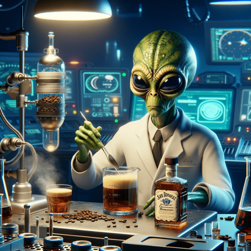 Coffee, Aliens, and Whiskey, Oh My!