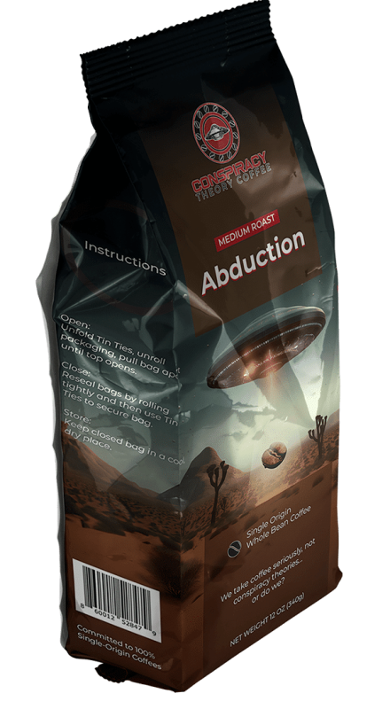 Abduction single origin whole bean coffee