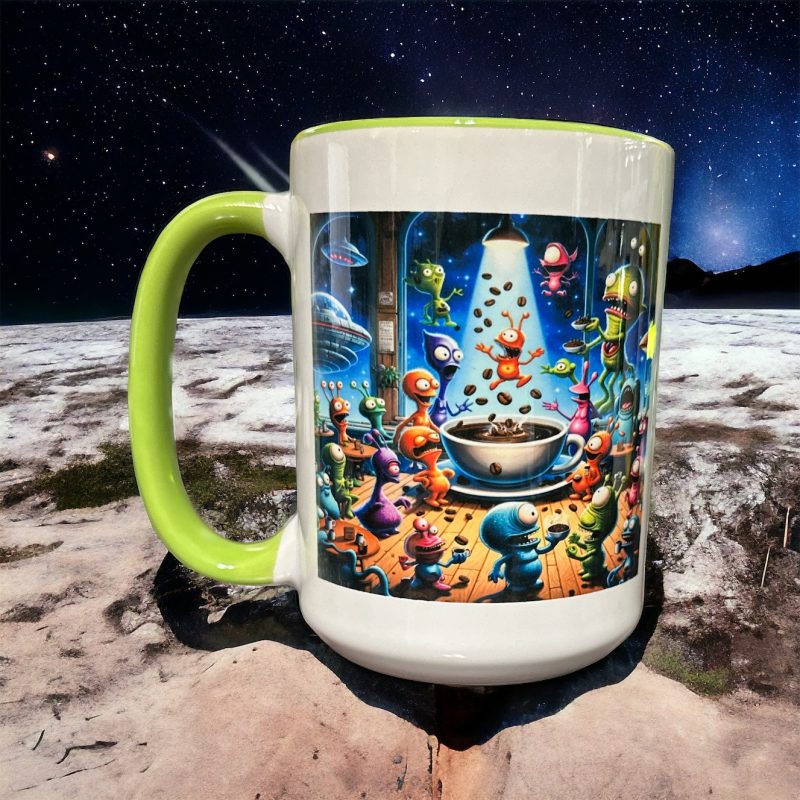 CTC Intergalactic Conspiracy Party Alien Coffee Mug