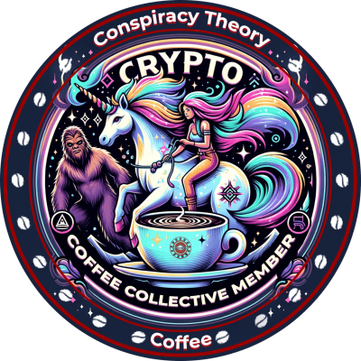 Conspiracy Theory Coffee sticker pack - Set of 6 - Image 4