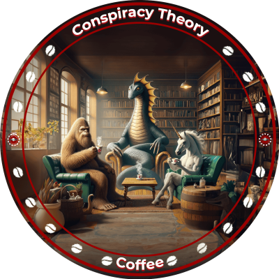 Conspiracy Theory Coffee sticker pack - Set of 6 - Image 5